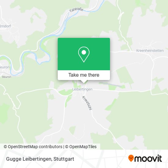 Gugge Leibertingen map