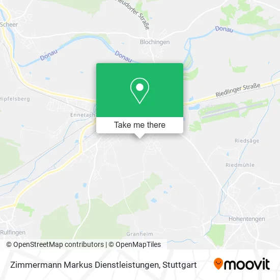 Карта Zimmermann Markus Dienstleistungen
