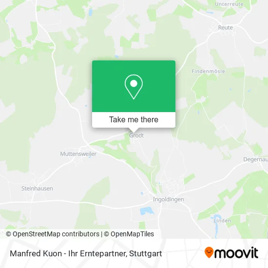 Карта Manfred Kuon - Ihr Erntepartner