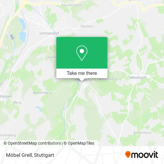 Карта Möbel Grell