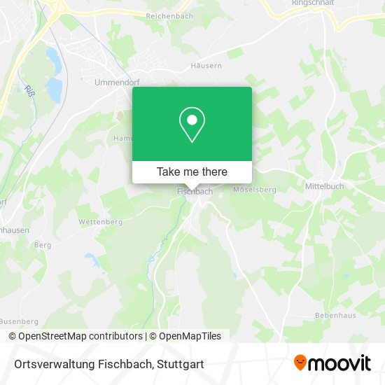 Ortsverwaltung Fischbach map