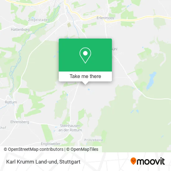 Карта Karl Krumm Land-und