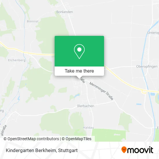 Карта Kindergarten Berkheim