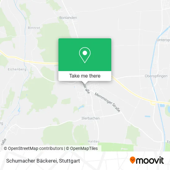 Карта Schumacher Bäckerei
