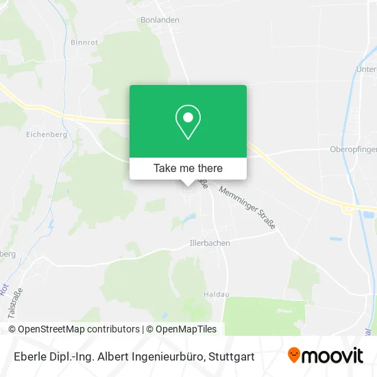 Карта Eberle Dipl.-Ing. Albert Ingenieurbüro