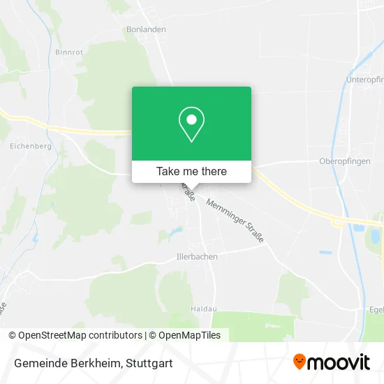 Карта Gemeinde Berkheim
