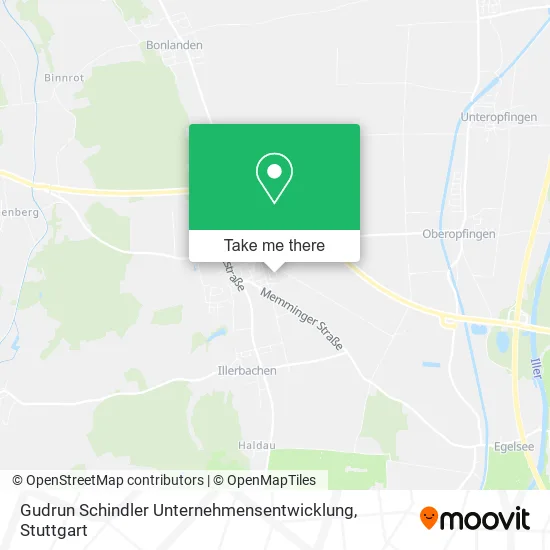 Карта Gudrun Schindler Unternehmensentwicklung