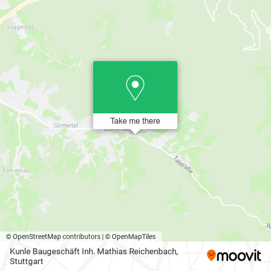 Карта Kunle Baugeschäft Inh. Mathias Reichenbach