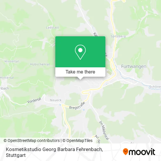 Карта Kosmetikstudio Georg Barbara Fehrenbach