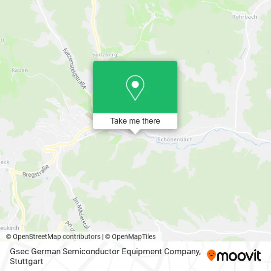 Карта Gsec German Semiconductor Equipment Company