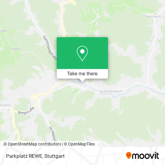 Карта Parkplatz REWE