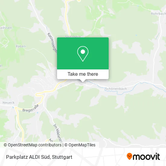 Карта Parkplatz ALDI Süd