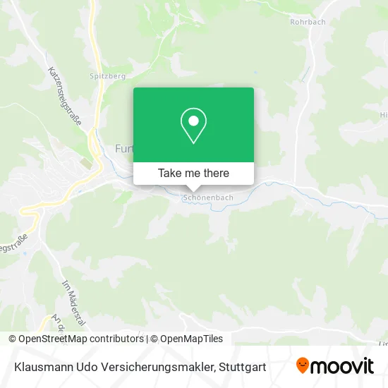 Карта Klausmann Udo Versicherungsmakler