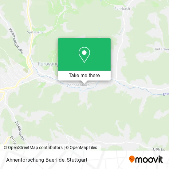 Карта Ahnenforschung Baerl de