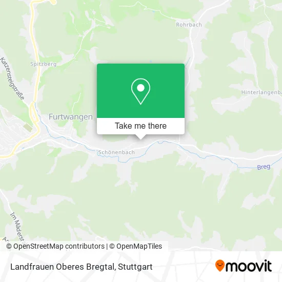 Карта Landfrauen Oberes Bregtal