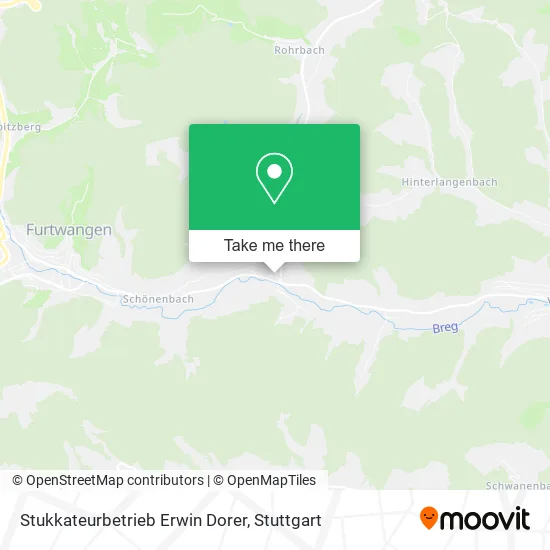 Карта Stukkateurbetrieb Erwin Dorer