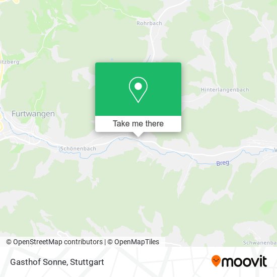 Gasthof Sonne map