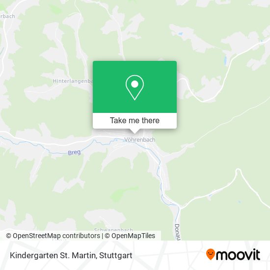 Kindergarten St. Martin map