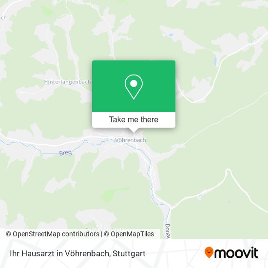 Ihr Hausarzt in Vöhrenbach map