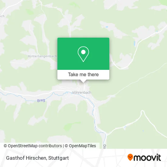 Карта Gasthof Hirschen