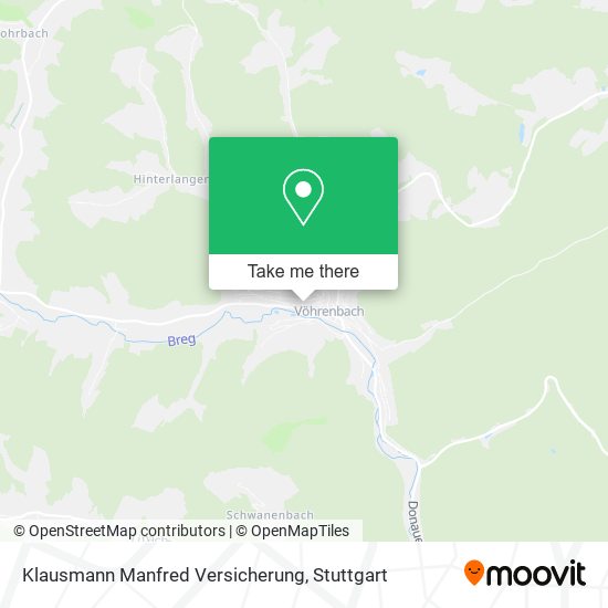 Карта Klausmann Manfred Versicherung