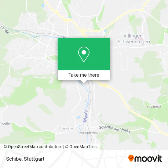 Карта Schibe