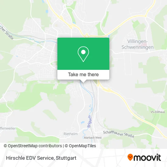 Карта Hirschle EDV Service