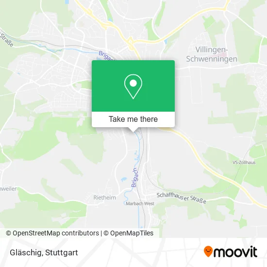 Карта Gläschig
