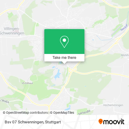 Карта Bsv 07 Schwenningen