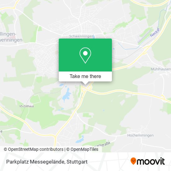 Parkplatz Messegelände map