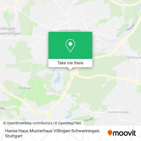 Hanse Haus Musterhaus Villingen-Schwenningen map