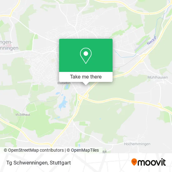 Карта Tg Schwenningen
