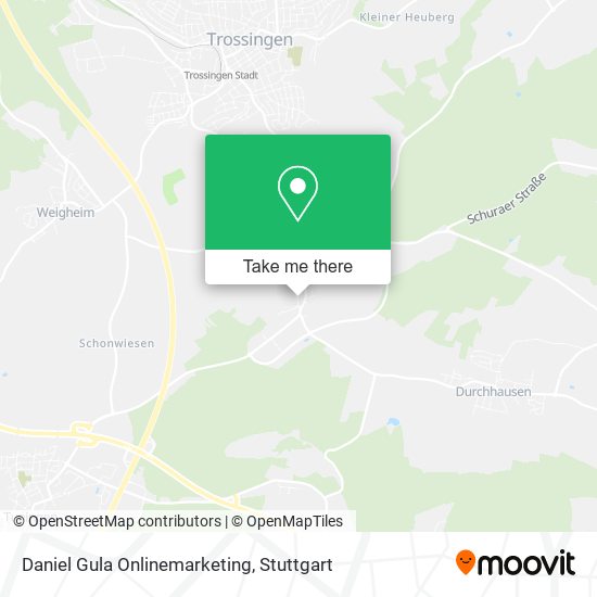 Daniel Gula Onlinemarketing map