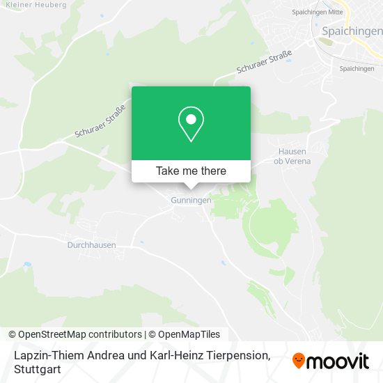 Lapzin-Thiem Andrea und Karl-Heinz Tierpension map
