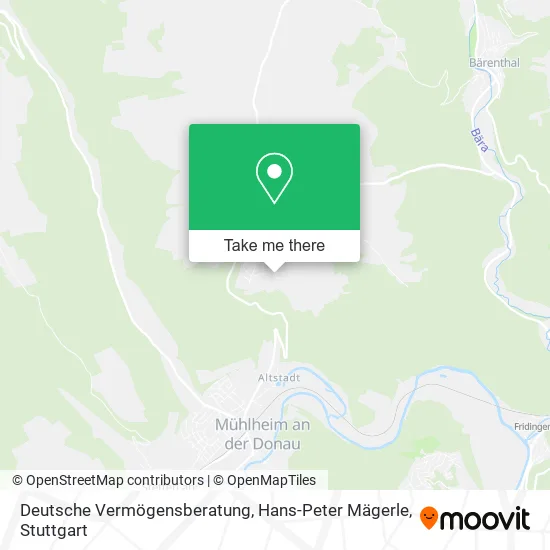 Карта Deutsche Vermögensberatung, Hans-Peter Mägerle