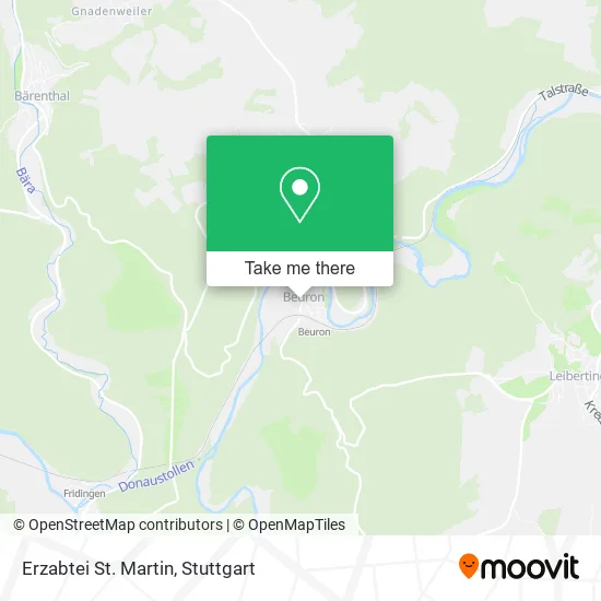 Карта Erzabtei St. Martin