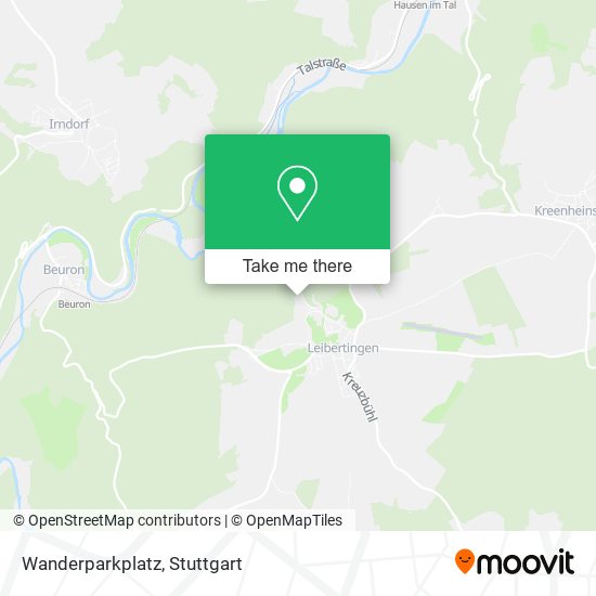Карта Wanderparkplatz