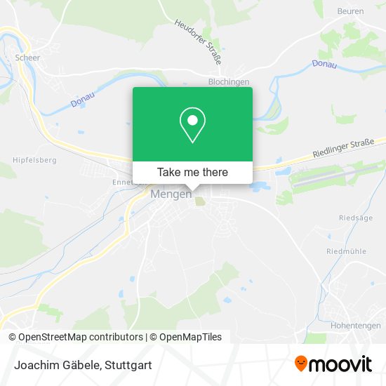 Joachim Gäbele map