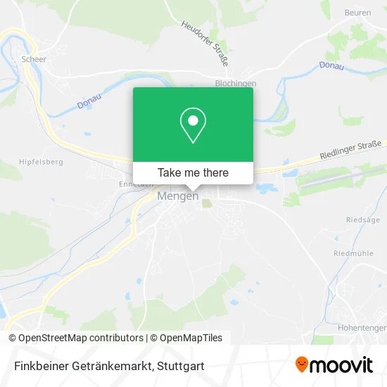 Карта Finkbeiner Getränkemarkt