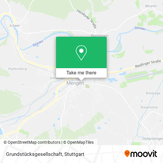 Карта Grundstücksgesellschaft