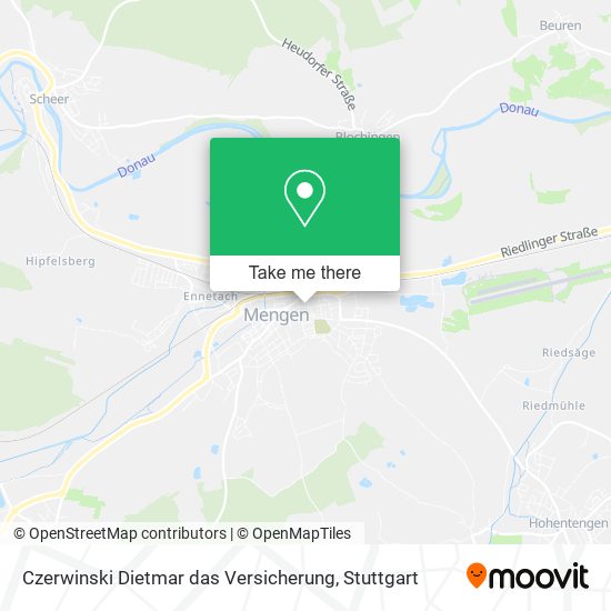 Czerwinski Dietmar das Versicherung map