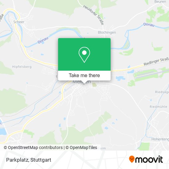 Карта Parkplatz