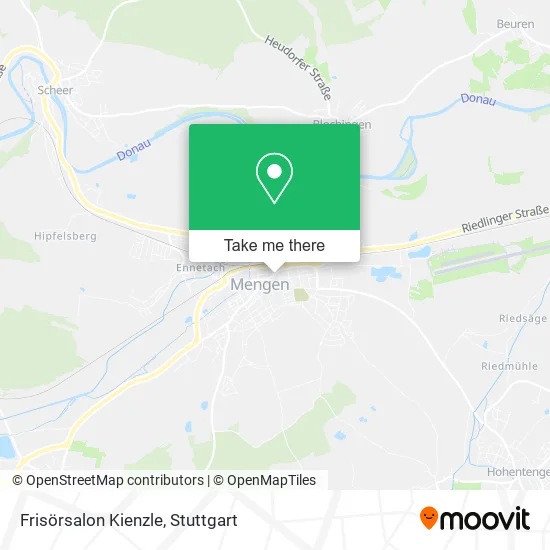 Карта Frisörsalon Kienzle