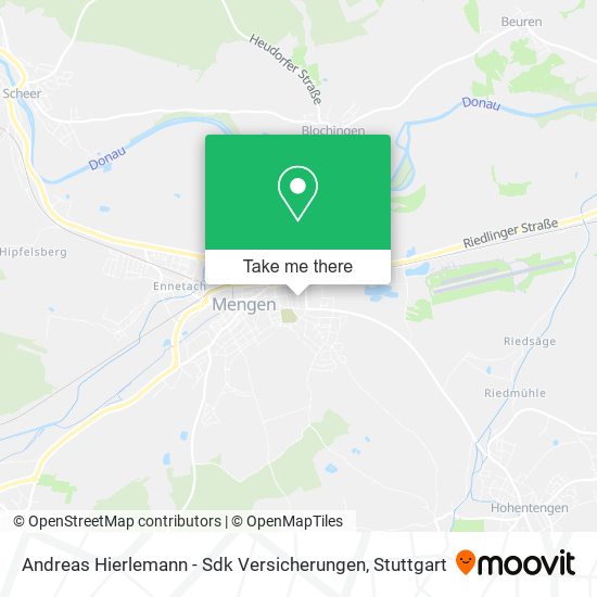 Andreas Hierlemann - Sdk Versicherungen map