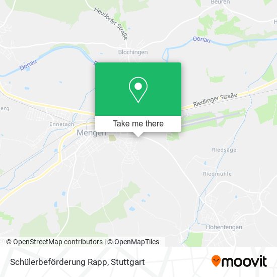 Schülerbeförderung Rapp map