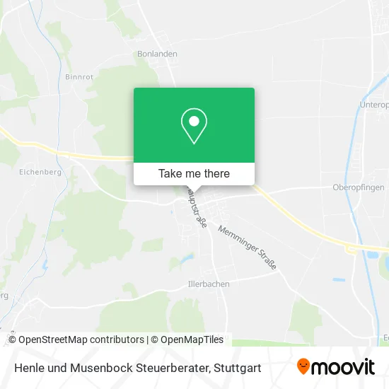 Карта Henle und Musenbock Steuerberater