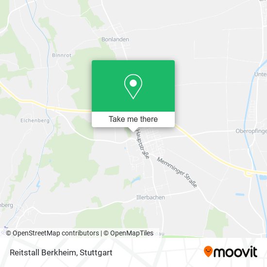 Карта Reitstall Berkheim