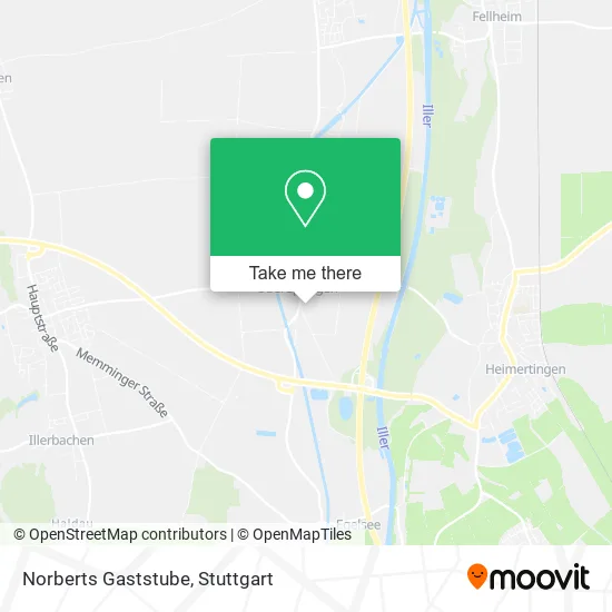 Карта Norberts Gaststube