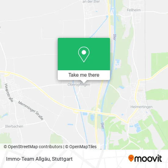 Карта Immo-Team Allgäu