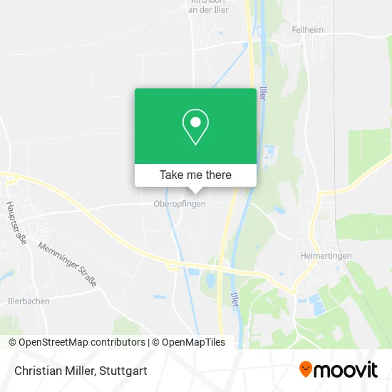 Карта Christian Miller
